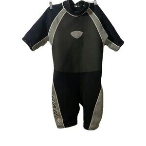 BARE Wetsuit Women's Size XL Wake Shorty Stretch Beach Vacation Workout